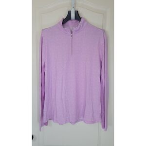 Nivo Sport Pink Geometric 1/4 Zip Jacket